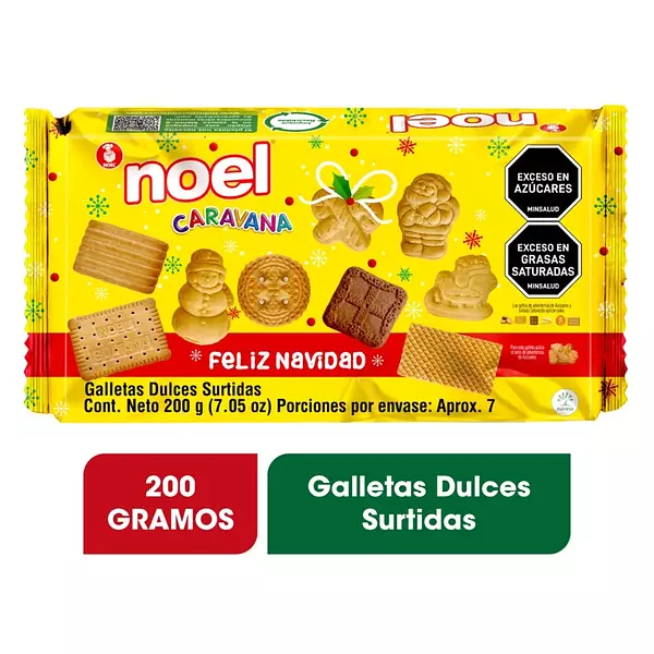 Galleta Navideña Caravana Plegadiza 200g