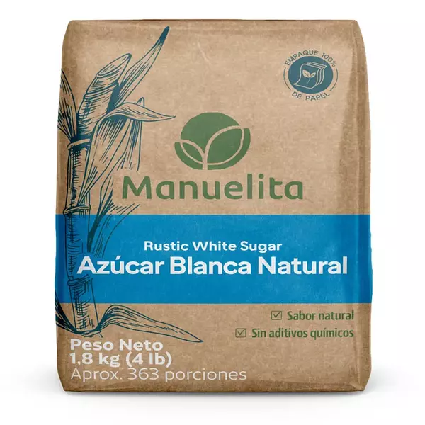 Azucar Manuelita Blanca Natural 1.8k