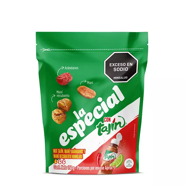 Mani La Especial Con Tajin 150g