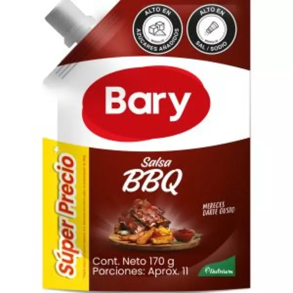 Salsa Bbq Bary P.E. 170g