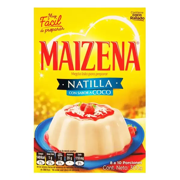 Natilla Maizena Coco 300g