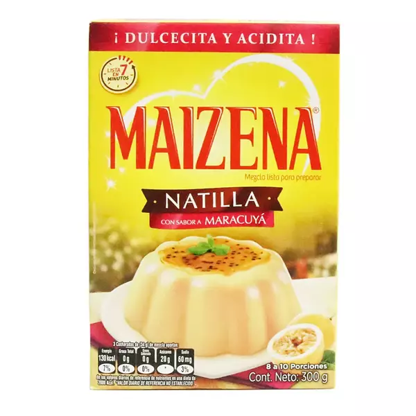 Natilla Maizena Maracuya 300g