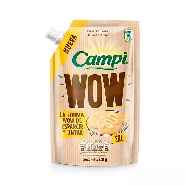 Margarina Campi Wow 220g