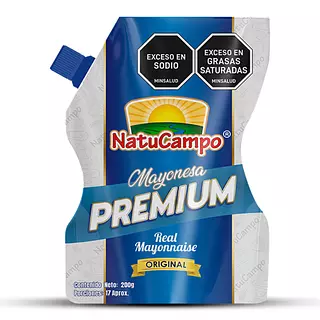 Mayonesa Natucampo Doypack 200g