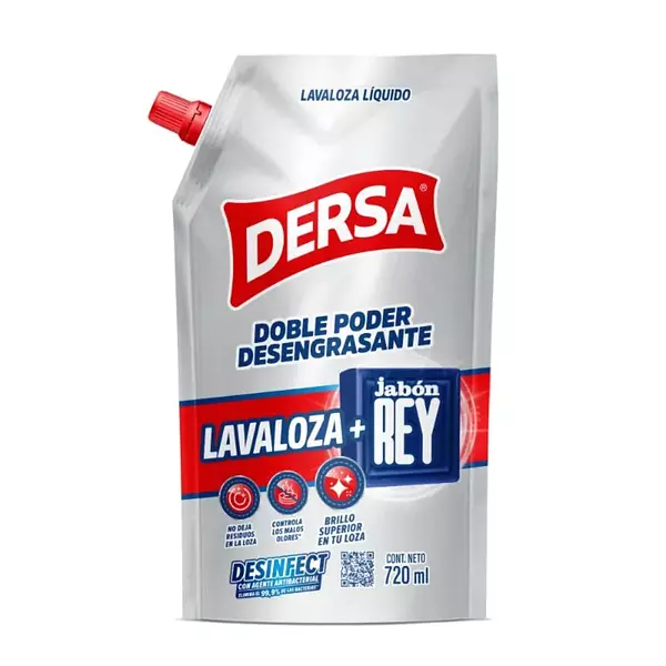 Lavaloza Dersa + Jabon Rey 720ml