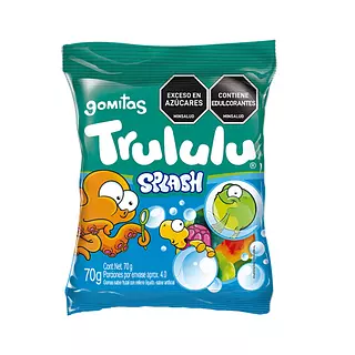 Gomas Trululu Splash 70g