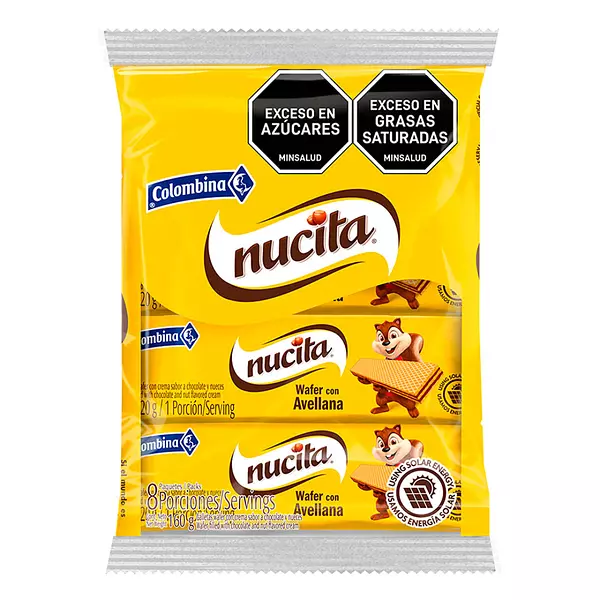 Galletas Wafer Nucita 183.2g