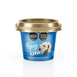 Popsy Helado Vaso De Oreo