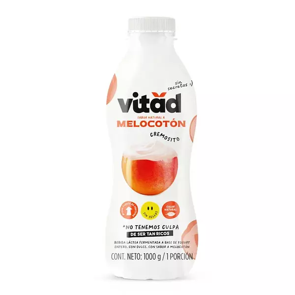 Yogurt Vitad Melocoton 1000g