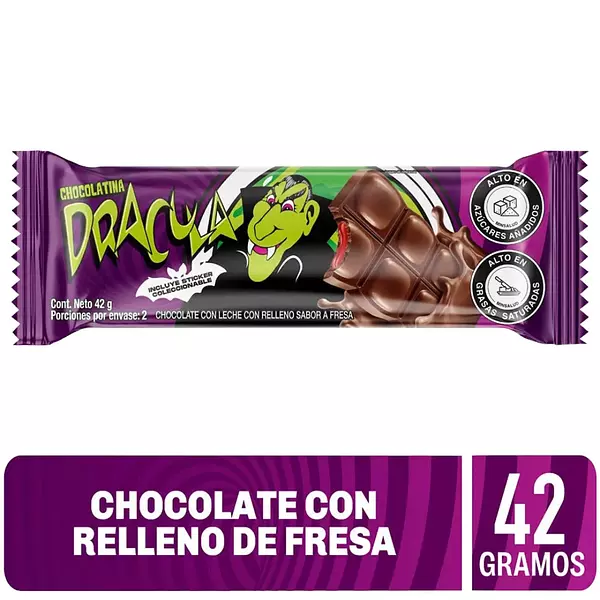 Chocolatina Drácula 42gr