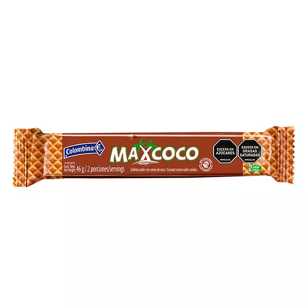 Galletas Wafer Max Coco Individual 46g