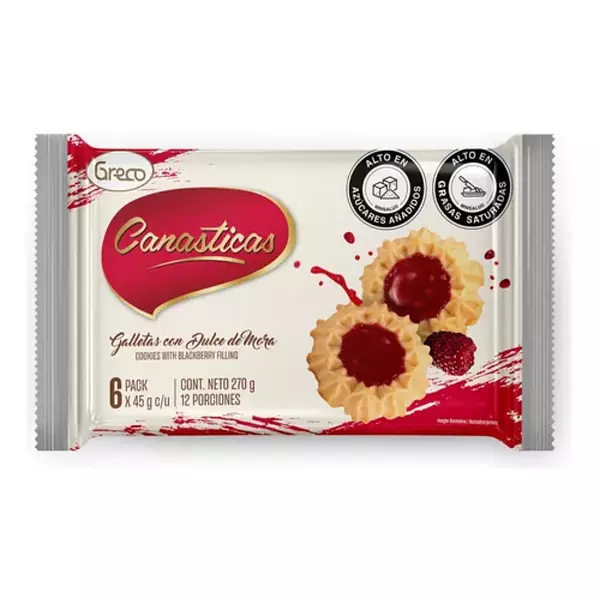 Galleta Canastica Tartaleta 6*45g