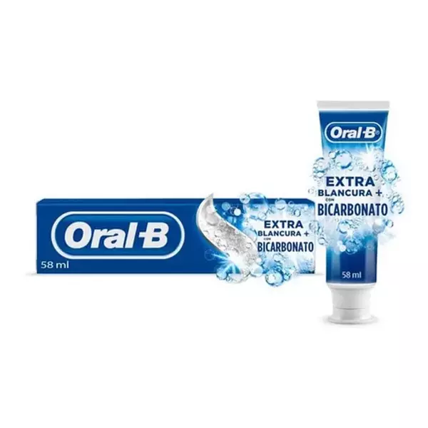 Crema Dental Oral B Con Bicarbonato 58ml