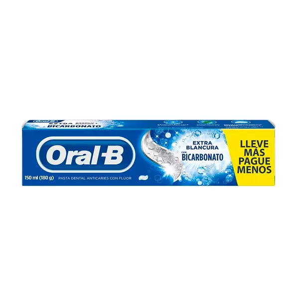 Crema Dental Oral B Con Bicarbonato 150ml