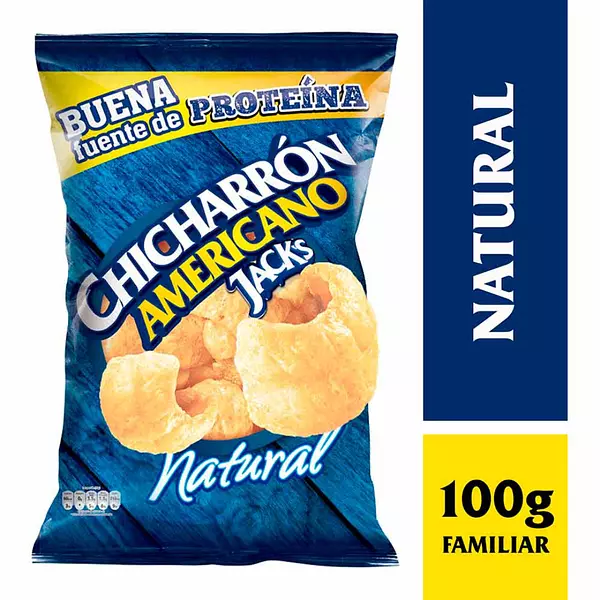 Chicharron Jacks Natural 100g