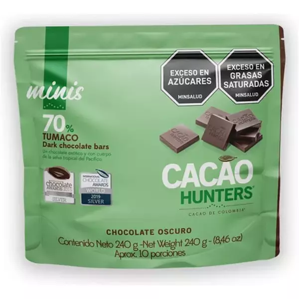 Chocolate Cacao Hunters70% 240g