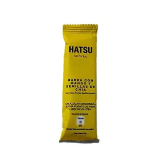 Cereal De Barra Hatsu 25g Mango Y Chia