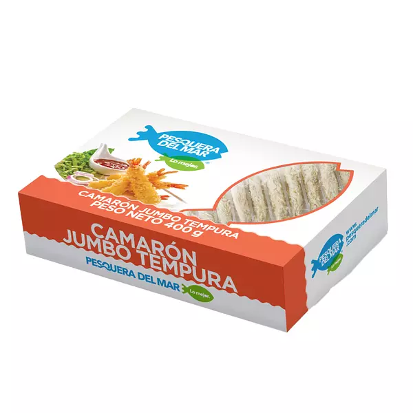 Inact Camaron Jumbo Tempura Pesquera Del Mar 400g