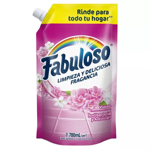 Limpia Pisos Fabuloso Doypack Violeta 780ml