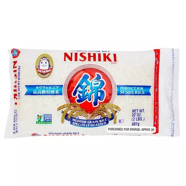 Arroz Para Sushi Nishiki 907g