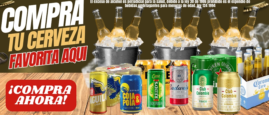 Tu cerveza favorita la encuentras aquí