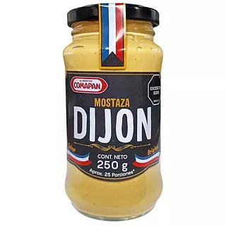 Mostaza Dijon Comapan 250g