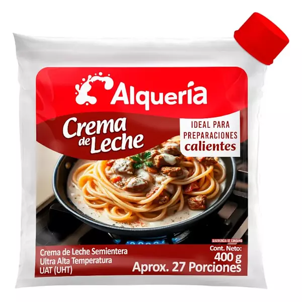 Crema De Leche Alqueria P-Calientes 400g