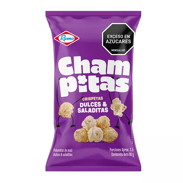 Crispetas Champitas Dulces & Saladitas 90g