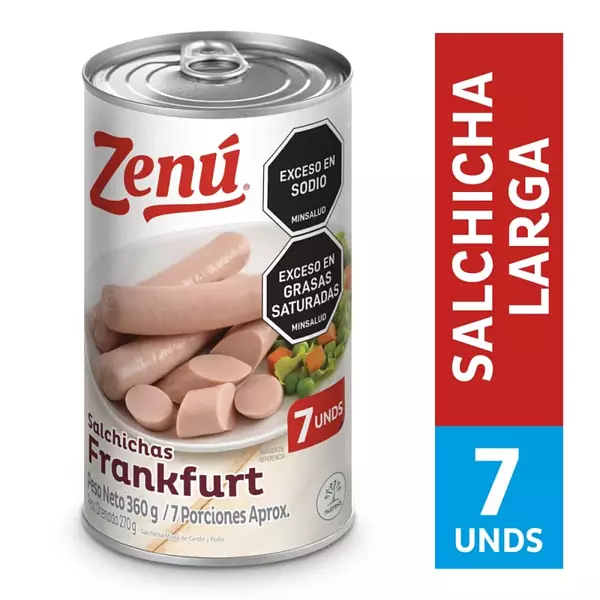 Salchichas Zenu Frankfurt 360g