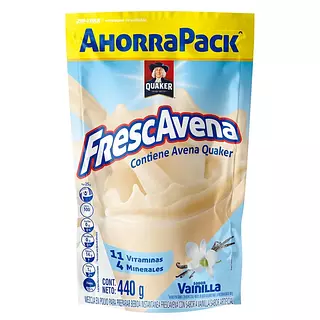 Avena Frescavena Vainilla Zip Pak 440g
