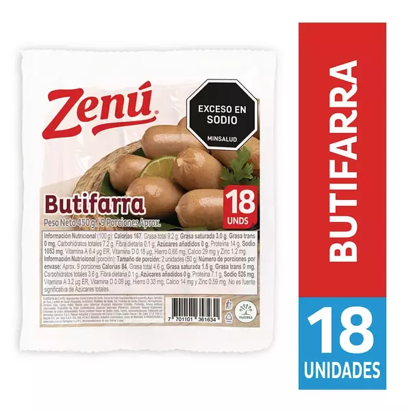 Butifarra Zenu 450g