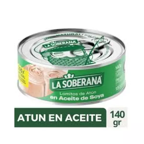 Atun Soberana Lomo En Aceite 140g