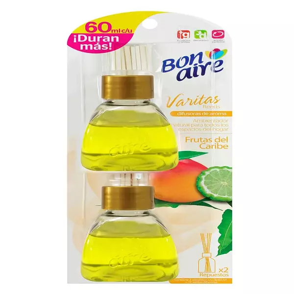 Cof Bonaire 60ml X 2 Frutas Del Caribe