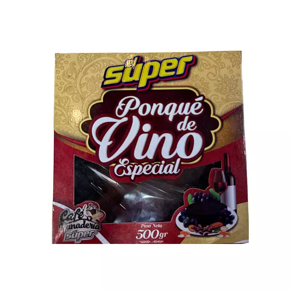 Súper Ponque De Vino 500g Especial