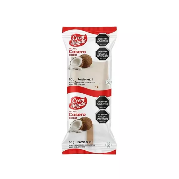 Helado Crem Helado Casero Coco 60g