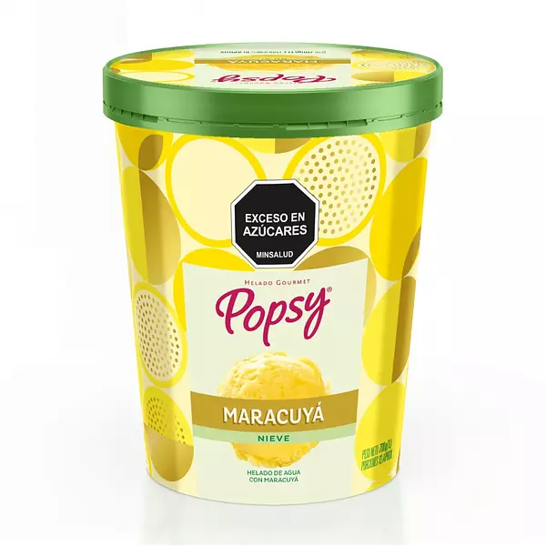 Helado Popsy Maracuya 1 L