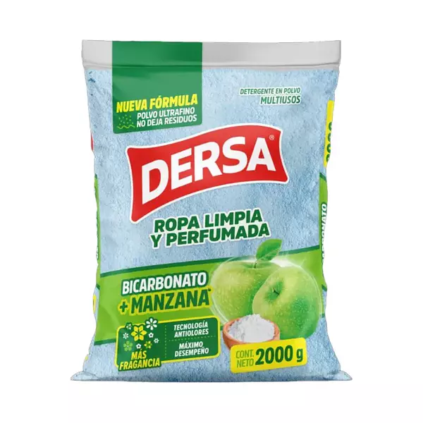 Detergente Dersa Manzana 2000g