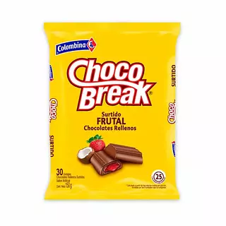 Chocobreak Surtido Frutal 150g