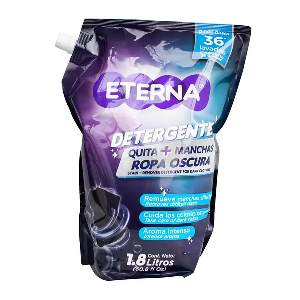 Detergente Eterna Ropa Oscura Doypack 1800ml