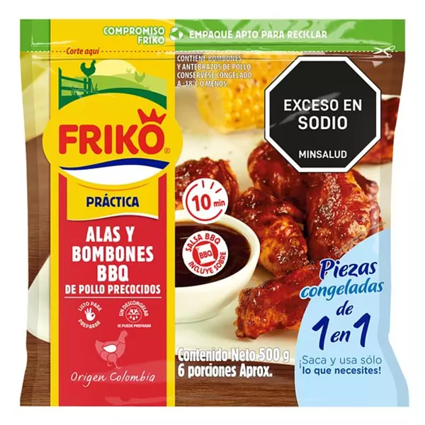 Bombones Bbq Friko 500g