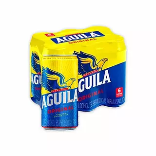 Cerveza Aguila Sixpack Lata 269ml