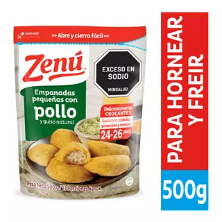 Empanadas Zenu Con Pollo 500g