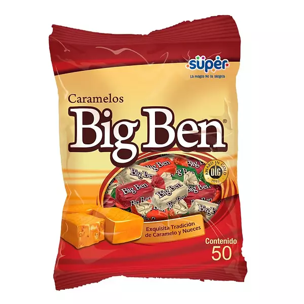 Caramelo Masticlae Big Ben Clasico 50 Und