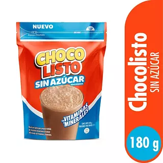 Modificador Chocolisto Sin Azucar 180g
