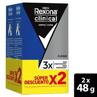 Desod Rexona Men Clinical Duo P.E. 48g