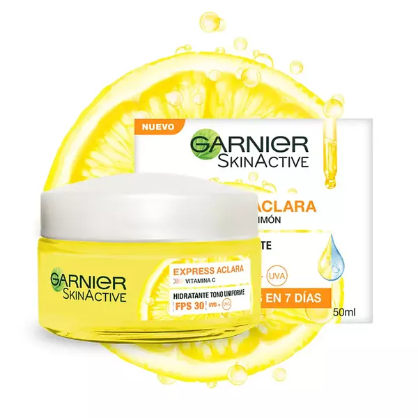 Crema Facial Garnier Express Aclara 50ml