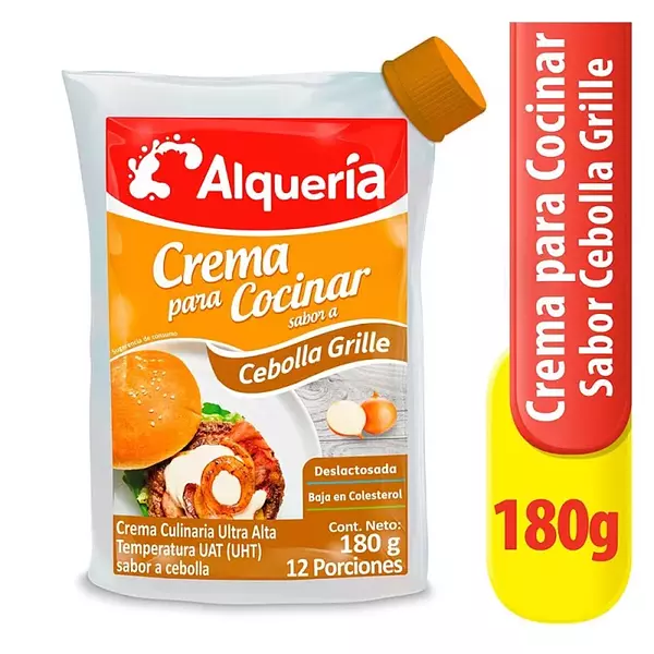 Crema De Leche Alqueria Cebolla Grille 180g