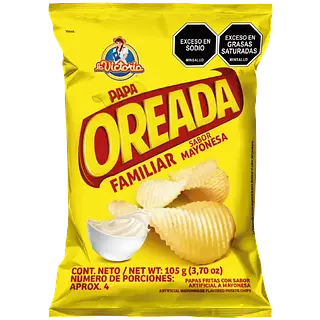 Pasabocas La Victoria Papa Oreada Mayonesa 105g