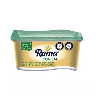 Margarina Rama Con Sal 440g
