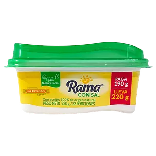 Margarina Rama Con Sal 220g